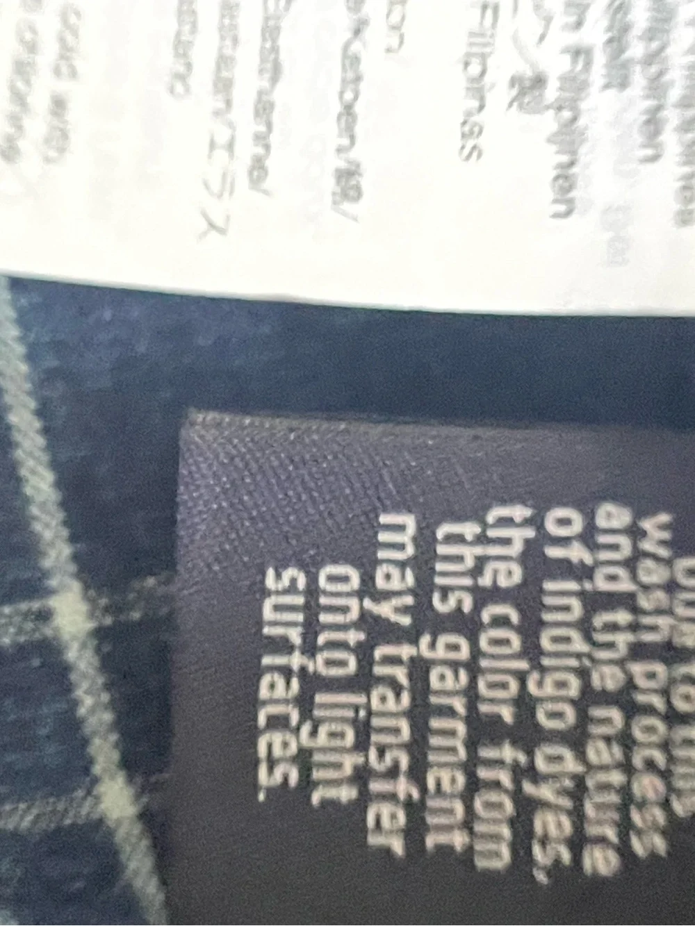 Madewell indigo plaid Tall Wide-Leg Crop Pants -  28 inseam  New - button tags